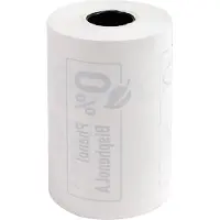 Exacompta Thermische rol , bedrukt aan achterzijde, 1-laags, 55 g/m², L 24 m x B 57 mm, Ø 46 mm, 10 rollen, wit
