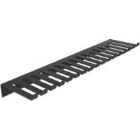 DeLOCK Kabelhouder voor wandmontage met 16 kabelgeleidingen
