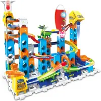Vtech Marble Rush Rocket Set Elektronisch M100E Knikkerbaan - 79 Onderdelen - Incl. 10 Knikkers met Licht- en Geluidseffecten - Cadeau - Speelgoed 3 tot 12 Jaar