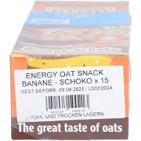 Energy Oatsnack Bar - 15 repen - Banana Chocolate