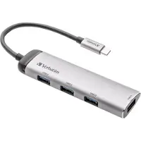 Verbatim USB-C MULTIPORT HUB 4-POORTS USB 3.2 GEN 1 TYPE A