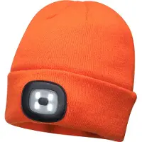 Portwest Beanie USB Oplaadbare LED Hoofdlamp B029
