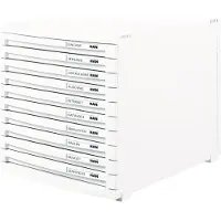 HAN CONTUR 1510-12 Ladebox Wit DIN A4, DIN B4, DIN C4 Aantal lades: 10