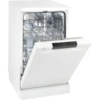 Gorenje GS520E15W Vrijstaande vaatwasser, 45 cm, wit - 9 couverts - 4 programma's - Bestekmand - RVS binnenkuip - AquaStop - Zelfreinigend filter - 3-in-1 functie