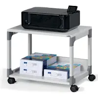 Durable System trolley - 47,7 x 60 x 43,2 cm - Grijs - Open