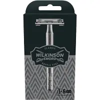 Wilkinson Sword Barber's Style The Edger - Scheermes - Safety Razor - met 5 Navulmesjes
