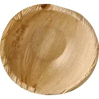 Papstar Wegwerpschaaltjes pure, ø 150 mm, 425 ml, 25 st., composteerbaar, hittebestendig, individuele look, gemaakt van palmblad
