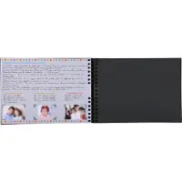 Exacompta Fotoalbum Spiraal Papier 22 x 32 x 3 cm Zwart