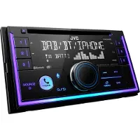 JVC KW-DB95BT Autoradio dubbel DIN Aansluiting voor stuurbediening, Aansluiting voor achteruitrijcamera, DAB+ tuner