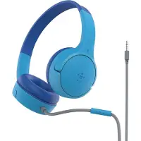 Belkin Headphones with Microphone AUD004BTBL Blue