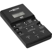 Ansmann 1900-0100 - Accutester - LCD weergave - 3V/1,5V batterijen