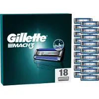 Gillette Mach3 Scheermesjes - 18 stuks