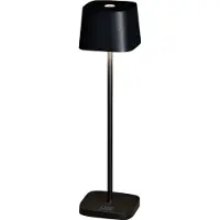 Konstsmide Draadloze tafellamp Capri mini zwart