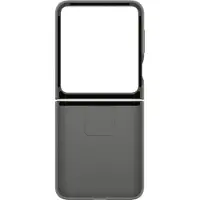Samsung Galaxy Z Flip 6 Siliconen Back Cover Ring Grijs