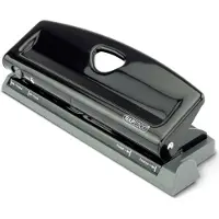 Rapesco perforator zwart 6-gaats (9 vellen)