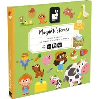 Janod - Magneti Stories - Boerderij – Educatieve magneetset