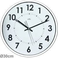 Cep wandklok, quartz, diameter 30 cm, wit