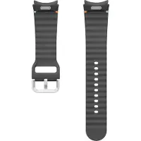 Samsung Siliconen Sport Bandje 20mm Donkergrijs M/L