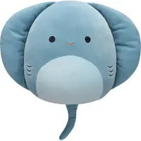 Squishmallows - Akilah - Muted Blue Polka-dot Stingray 30cm pluche