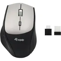Equip 245115 (Draadloze), Muis, Zwart