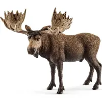 Schleich Wild Life, Dierfiguur, Speelgoed voor Jongens en Meisjes 3-8 Jaar, Eland Stier, Leeftijd 3+
