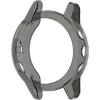 Strap-it TPU case - zwart bescherm hoesje geschikt voor Garmin Fenix 7s - zwarte beschermhoes voor de kleinere Garmin Fenix 7s