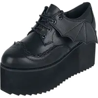 Banned Alternative - Gothic Creepers - WILLOW - EU36 tot EU41 - voor Vrouwen - zwart - Maat 36