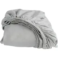 Cinderella Hoeslaken Light Grey (Jersey)-140 x 210/220 cm