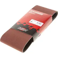 Kelfort SCHUURBAND 110X620MM P80 - 3 BANDEN HOUT, STAAL, VERF, LAK EN PLAMUUR