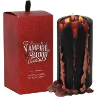 Something Different - Large Vampire Blood Pillar Kaars - Multicolours