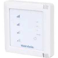 Vent-Axia Multihome SSU-BZ - 4-standenschakelaar draadloos RF - Batterij - ZWART