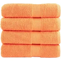 vidaXL Badhanddoeken SOLUND 4 st 600 g/m² 100x150 cm