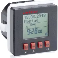 Müller 21812 Fronttafelinbouw-schakelklok Digitaal Dagprogramma, Weekprogramma IP20
