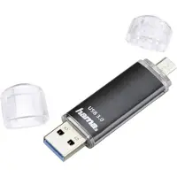 Hama USB-stick smartphone/tablet Zwart 128 GB USB-A 3.2 Gen 1, Micro-USB 2.0