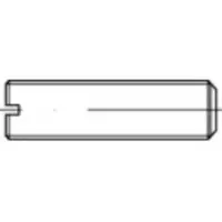 Toolcraft 108326 Stifttap M6 12 mm Staal Galvanisch verzinkt 200 stuk(s)
