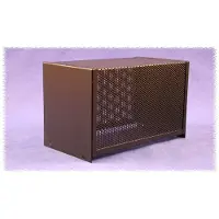 Hammond Electronics 1451-29BK3 Behuizingskap 254 x 305 x 132 Staal Zwart 1 stuk(s)