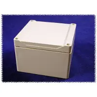 Hammond Electronics 1555P2GY Universele behuizing 120 x 120 x 80 Polycarbonaat Grijs 1 stuk(s)