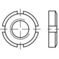 Toolcraft 135155 Kruisgleufmoeren M130 26 mm DIN 981 Staal 1 stuk(s)