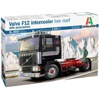 Italeri Modelbouwpakket Vrachtwagens - 3957 Volvo F12 Intercooler Low Roof Truck Plastic - 1:24 - Modelbouw