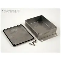 Hammond Electronics 1590WBBF Universele behuizing 118.5 x 93.5 x 34 Aluminium Natuur 1 stuk(s)