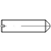 Toolcraft 108414 Stifttap M2.5 10 mm Staal 200 stuk(s)