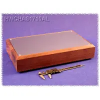 Hammond Electronics HWCHAS1710AL Bodemplaat 432 x 254 x 76 Aluminium Natuur 1 stuk(s)