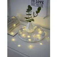Konstsmide Draadverlichting - led kerstverlichting binnen - 40 lampjes - 4.4 mete