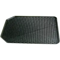 HP Autozubehör 16524 Schaalmat Geschikt voor (automerken): Universal Rubber (l x b x h) 55 x 45 x 4.5 cm Zwart
