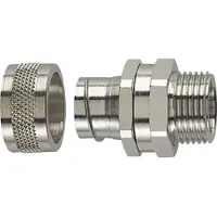 Hellermanntyton 166-31104 PCS20-SM-M20-NPB-ML Slangbevestiging Metaal M20 Recht 1 stuk(s)