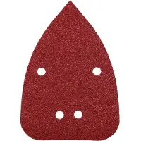Kwb 493600 Deltaschuurpapier Korrelgrootte (num) 80, 120, 240 (l x b) 136 mm x 96 mm 5 stuk(s)