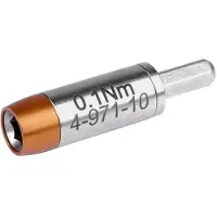 Bernstein Werkzeugfabrik 4-971 Draaimomentadapter Inbus 0.1 Nm (max)
