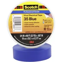 Scotch 35 SCOTCH35-19X20BL Isolatietape 35 Blauw (l x b) 20 m x 19 mm 1 stuk(s)