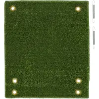 Pricenet Handige mat voor camperopstap - grasgroen - 430 x 370 mm - met spanveren