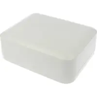 Hammond Electronics 1556GAGY Universele behuizing 200 x 160 x 70 ABS kunststof Brandvertragend Grijs 1 stuk(s)